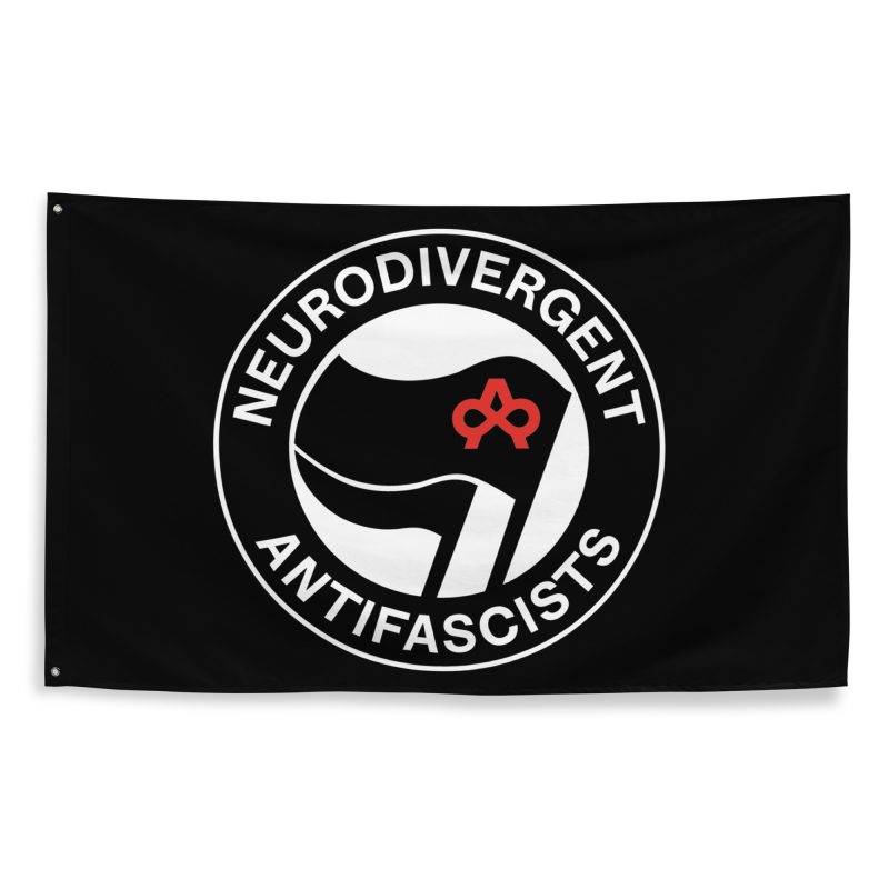 Neurodivergent Antifascists Flag