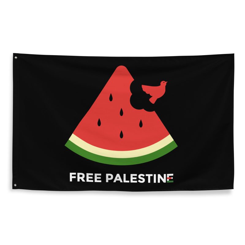 Free Palestine Watermelon Flag