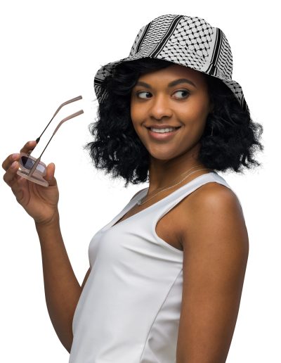 Kufiya (Keffiyeh) Reversible Bucket Hat