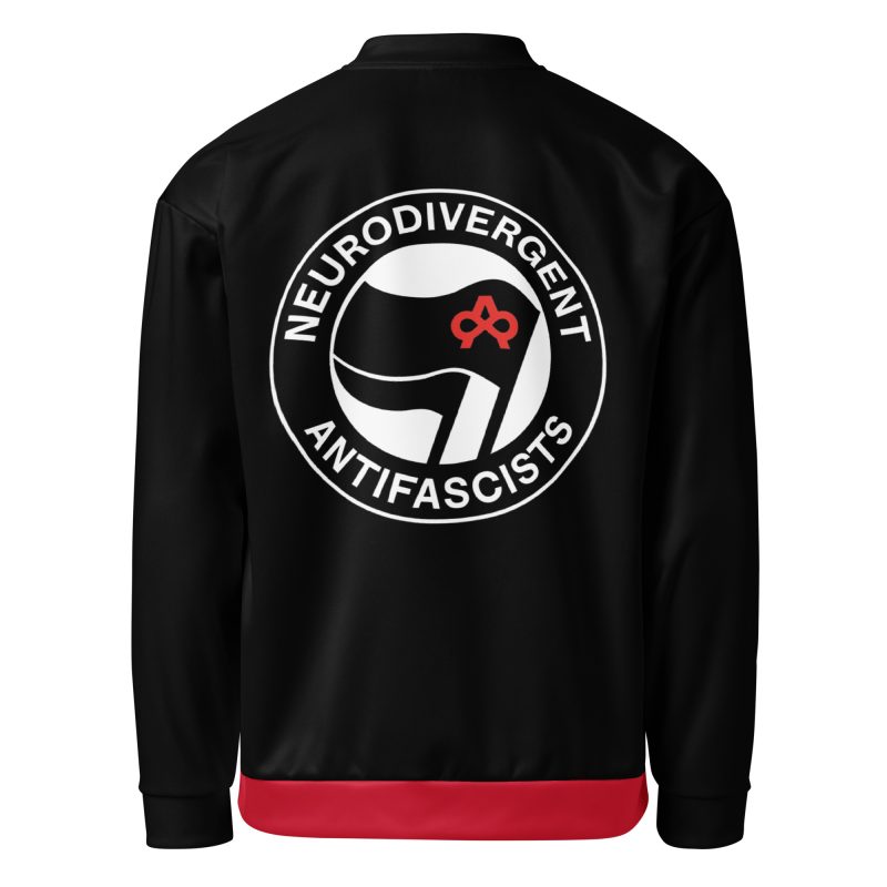 Neurodivergent Antifascists Unisex Bomber Jacket