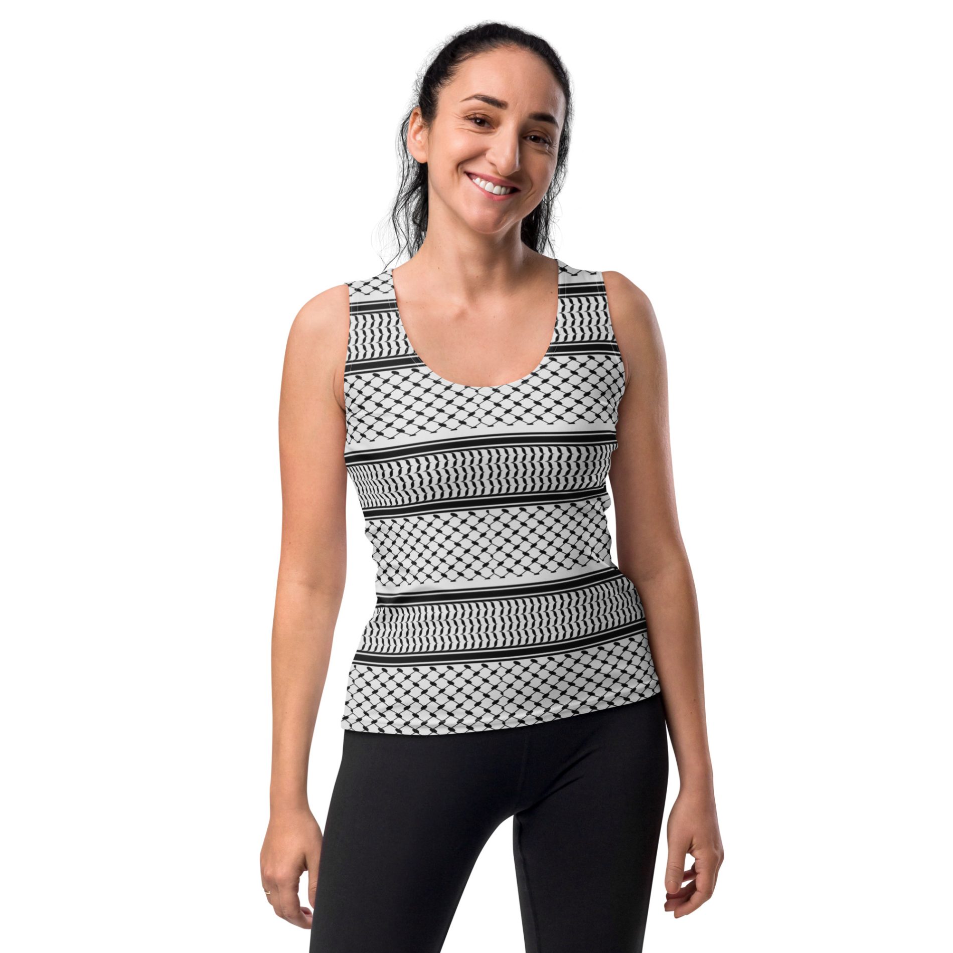 Kufiya (Keffiyeh) Tank Top Vest