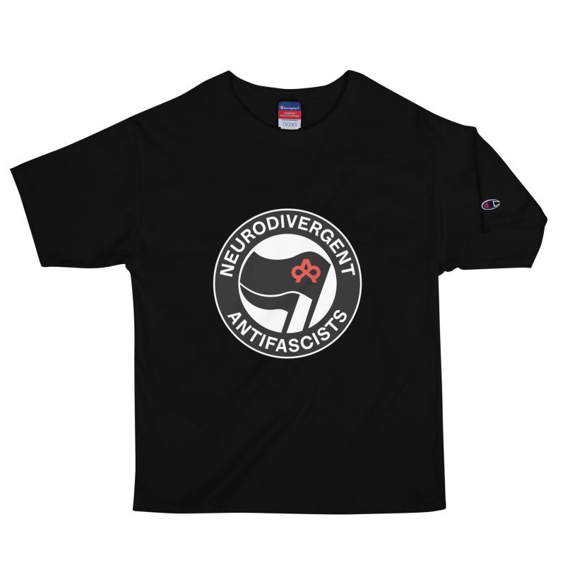 Neurodivergent Antifascists Men's Champion T-Shirt