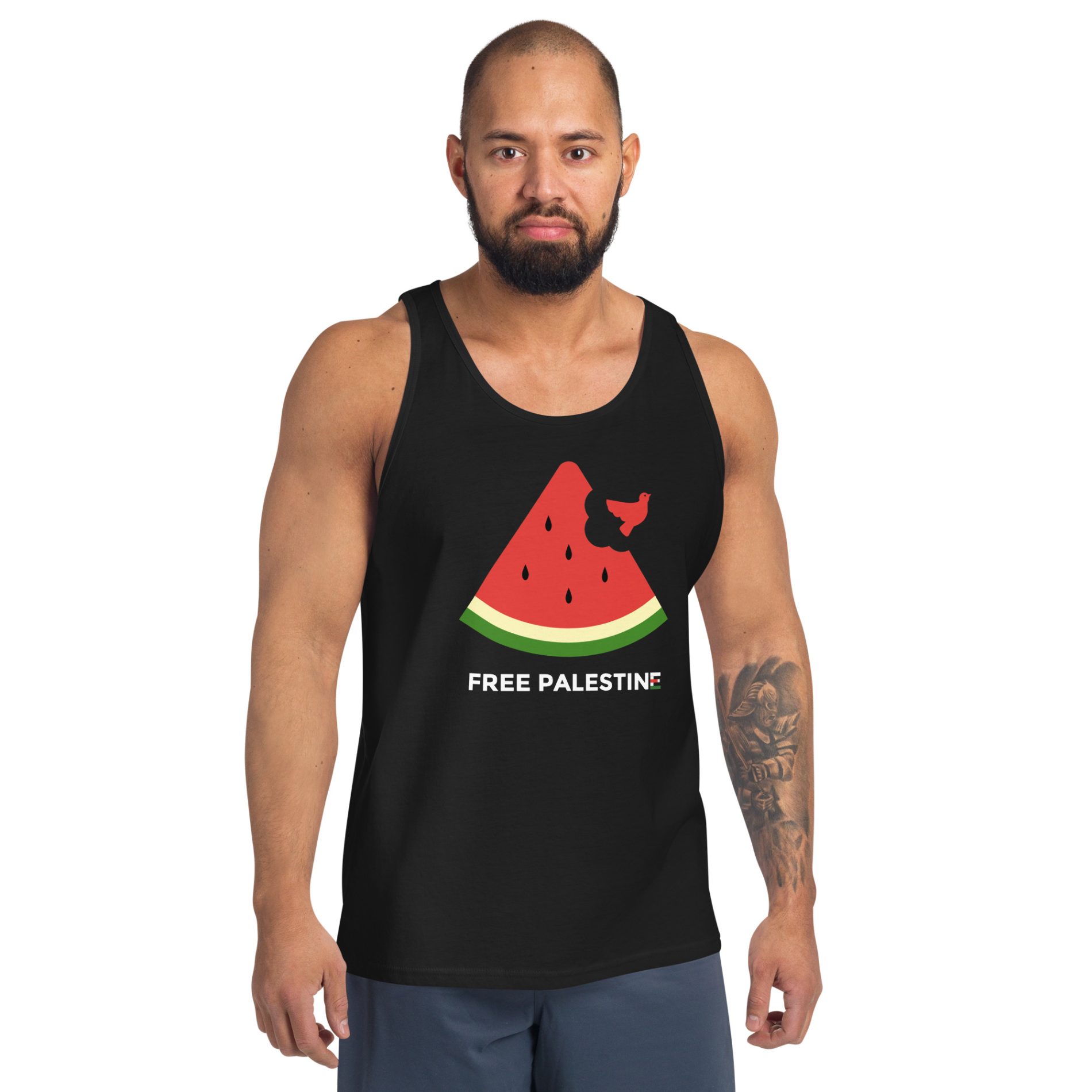 Free Palestine Watermelon Tank Top Vest
