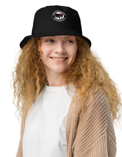 Neurodivergent Antifascists Organic Bucket Hat