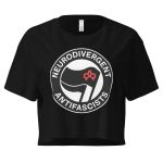Neurodivergent Antifascists Women’s Crop Top