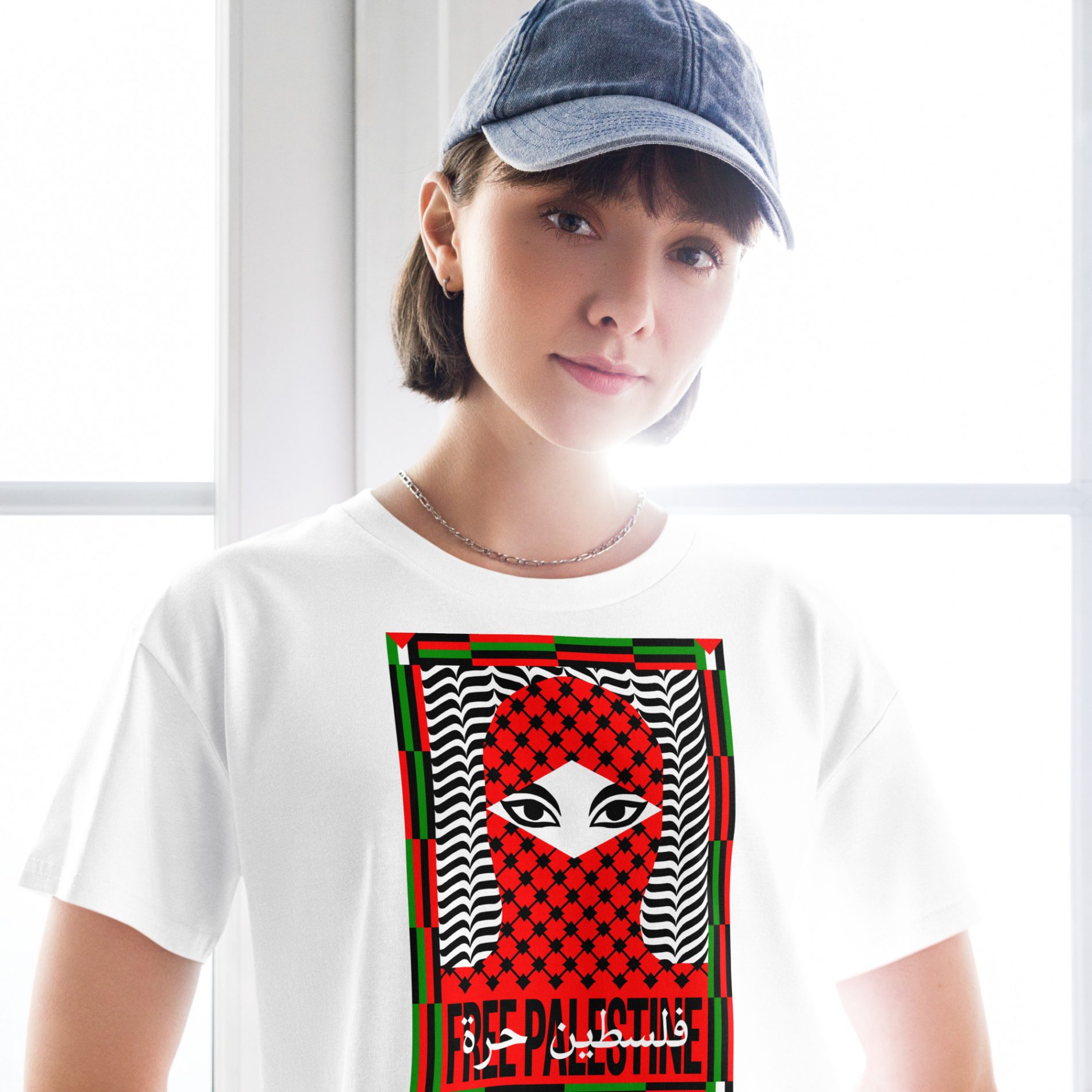 Free Palestine Women’s Crop Top
