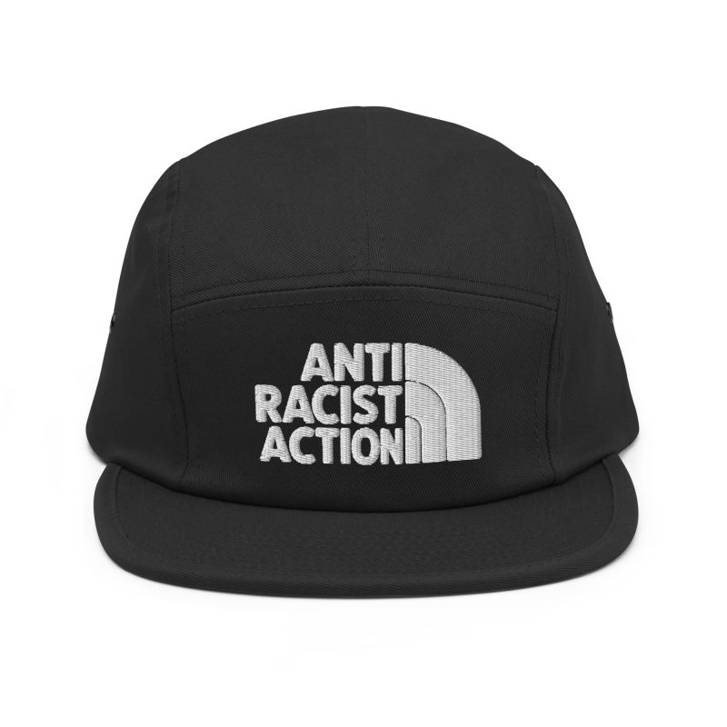 Antiracist Action Skate Camper 5 Panel Cap