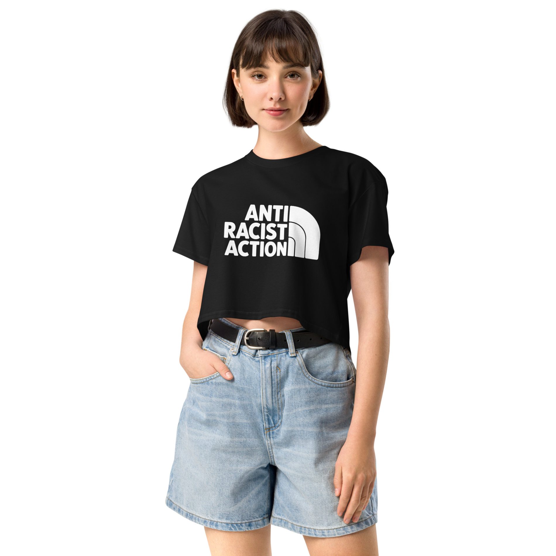 Antiracist Action Women’s Crop Top