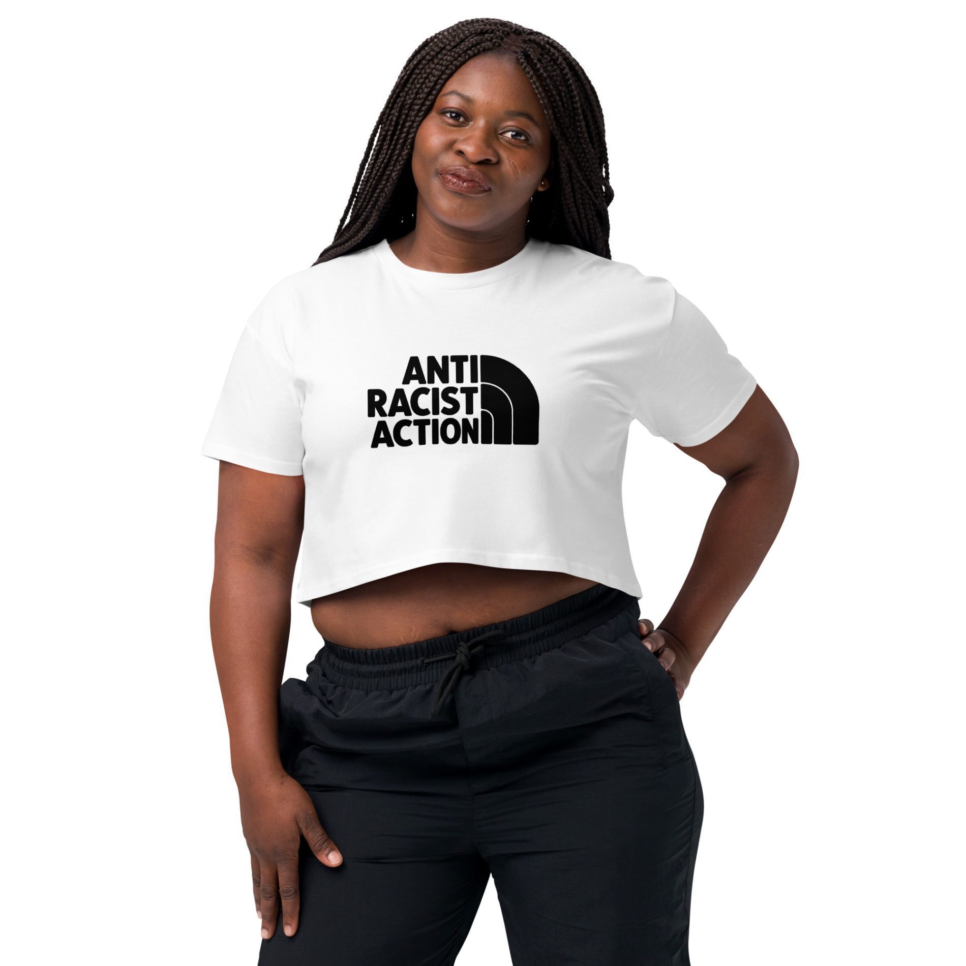 Antiracist Action Women’s Crop Top