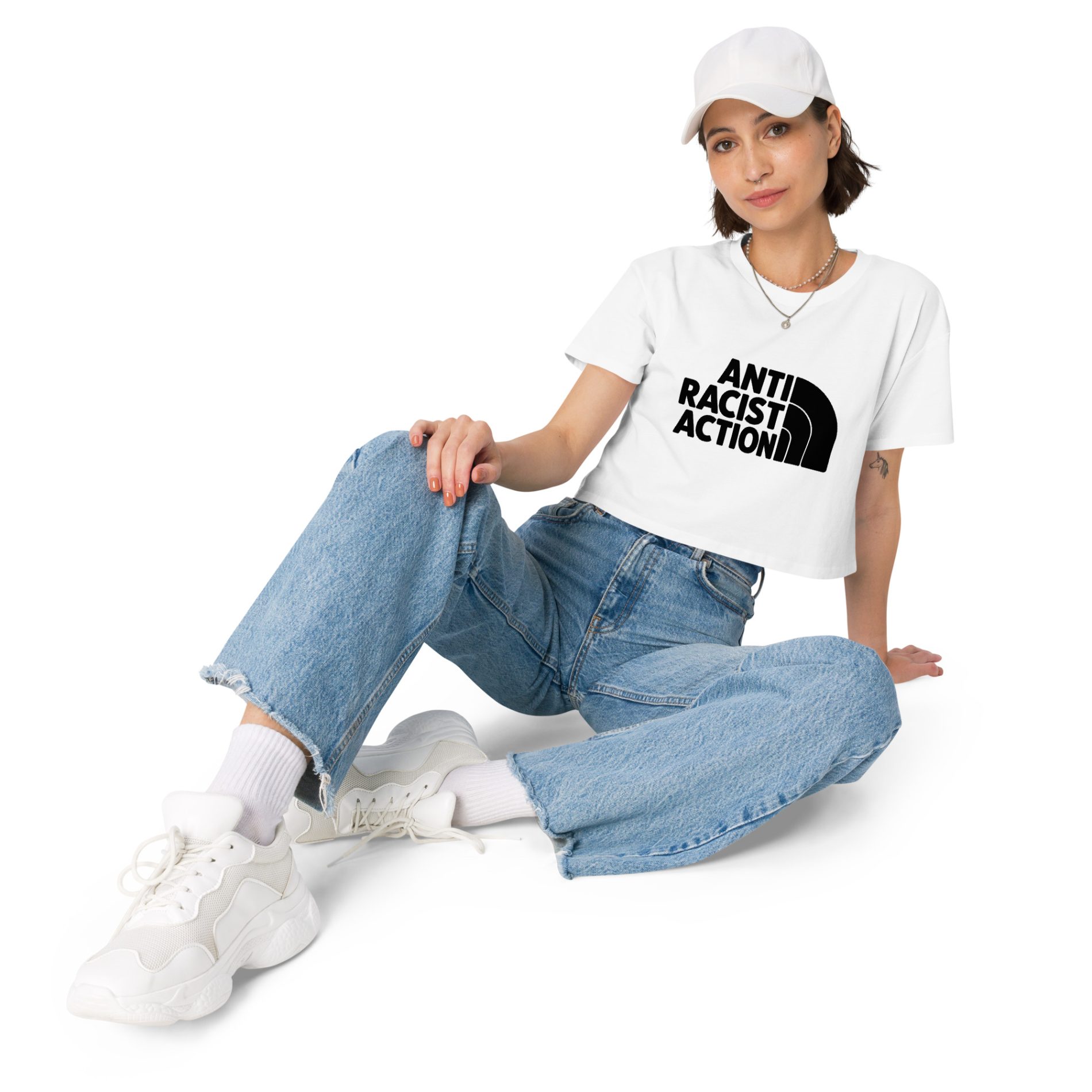 Antiracist Action Women’s Crop Top