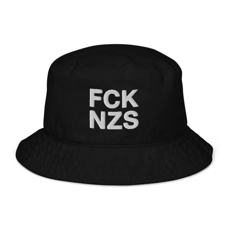 FCK NZS Bold Organic Bucket Hat