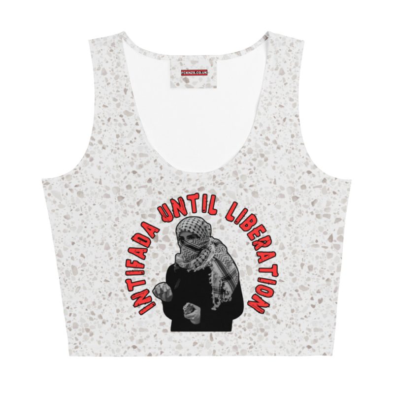 Intifada Until Liberation Crop Top Vest