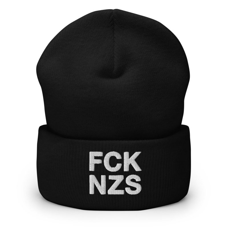 FCK NZS Bold Cuffed Beanie