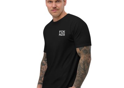 FCK NZS Bold Men's Fitted T-Shirt