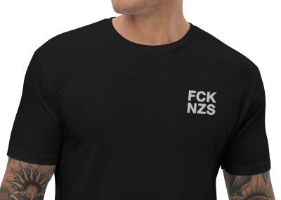 FCK NZS Bold Men's Fitted T-Shirt