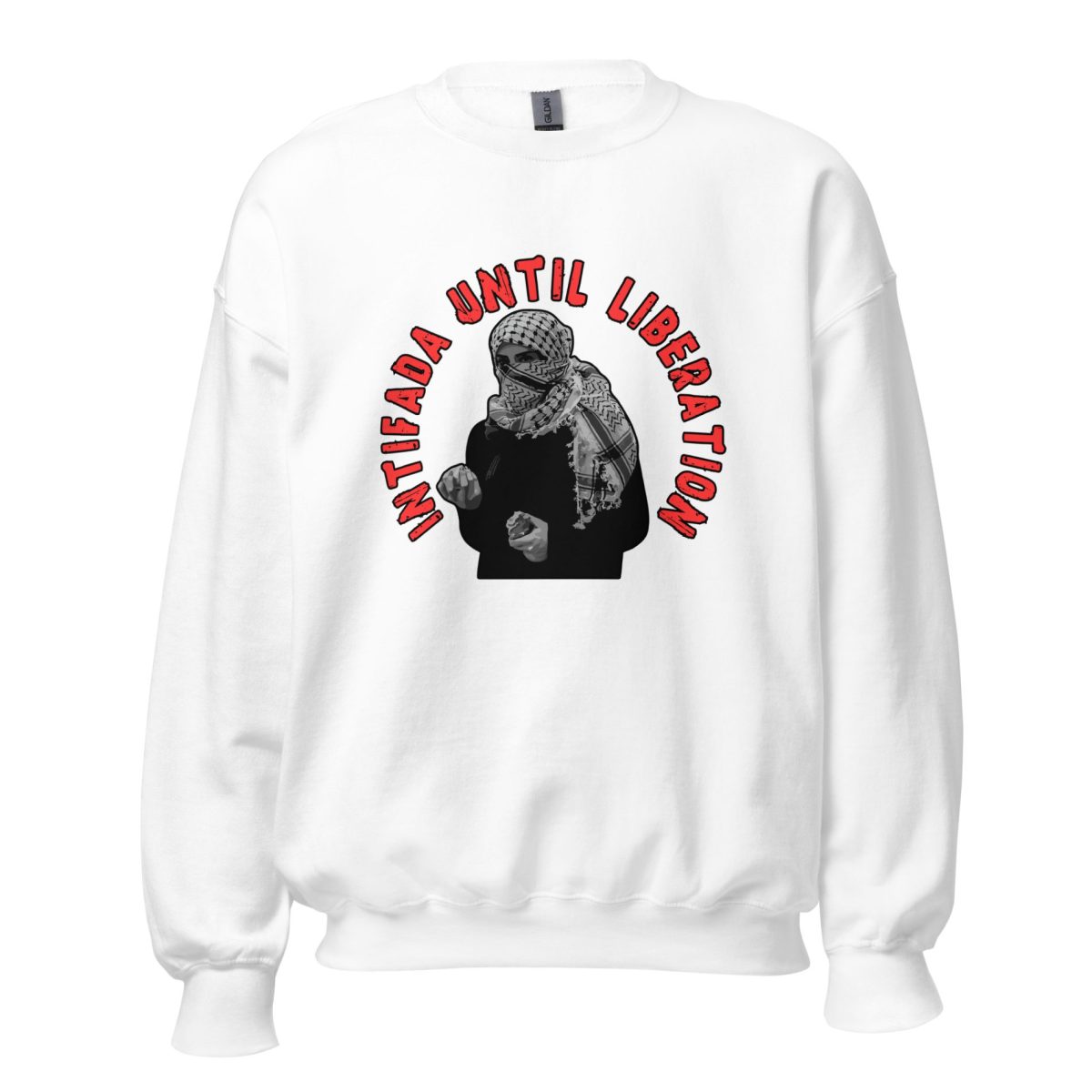 Intifada Merch Intifada Until Liberation Unisex Sweatshirt | Antifa Merch
