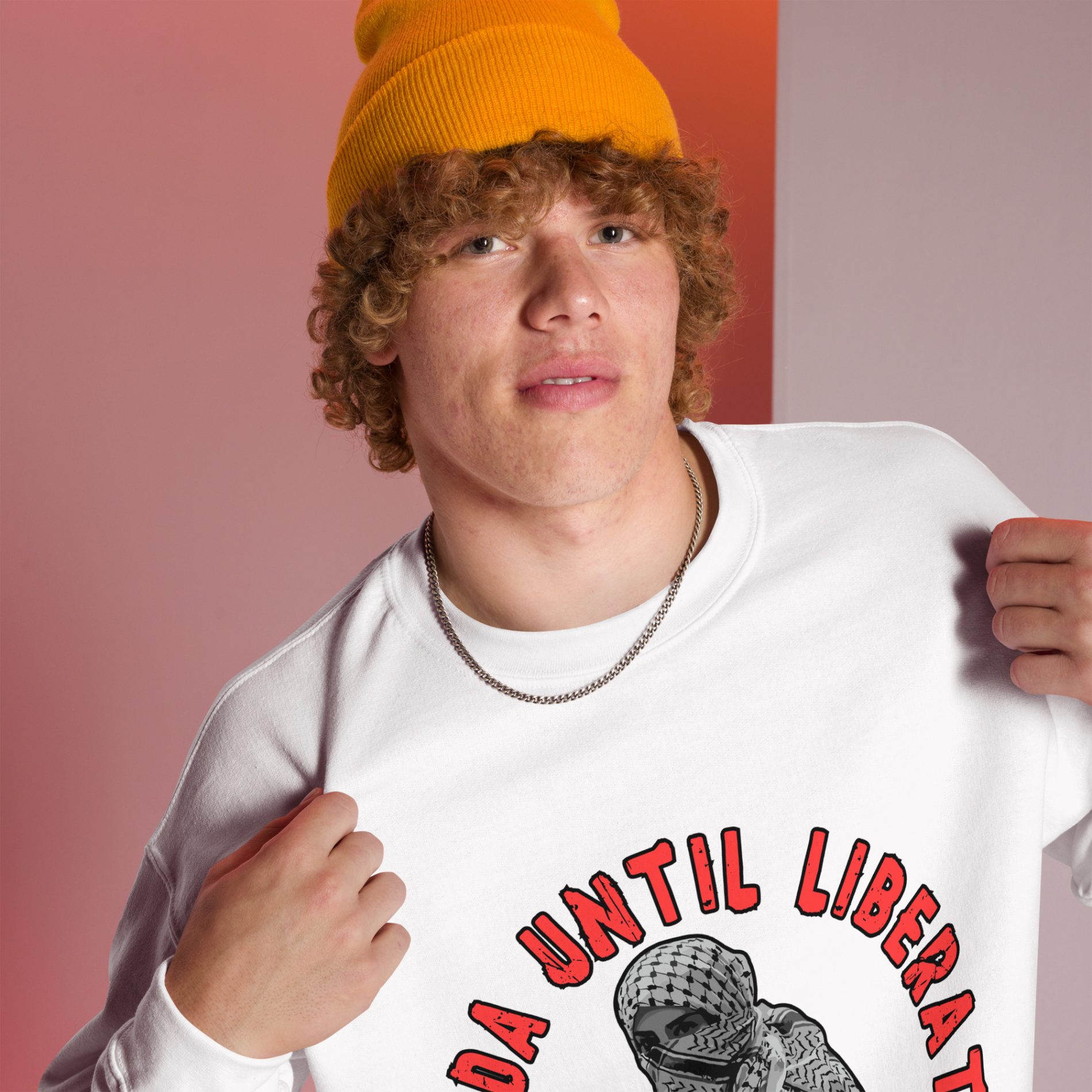 Intifada Merch Intifada Until Liberation Unisex Sweatshirt | Antifa Merch