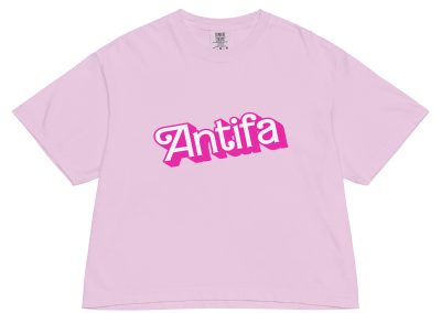 Antifa Barbie Women’s Boxy T-shirt