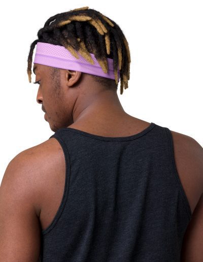 Lilac Kufiya (Keffiyeh) Headband