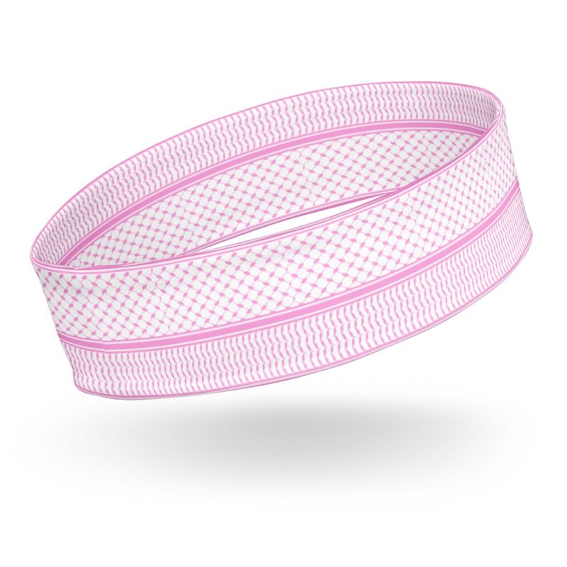 Baby Pink Kufiya (Keffiyeh) Headband