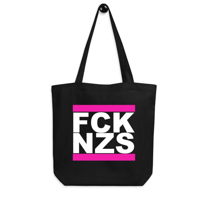 FCK NZS Pink Organic Tote Bag