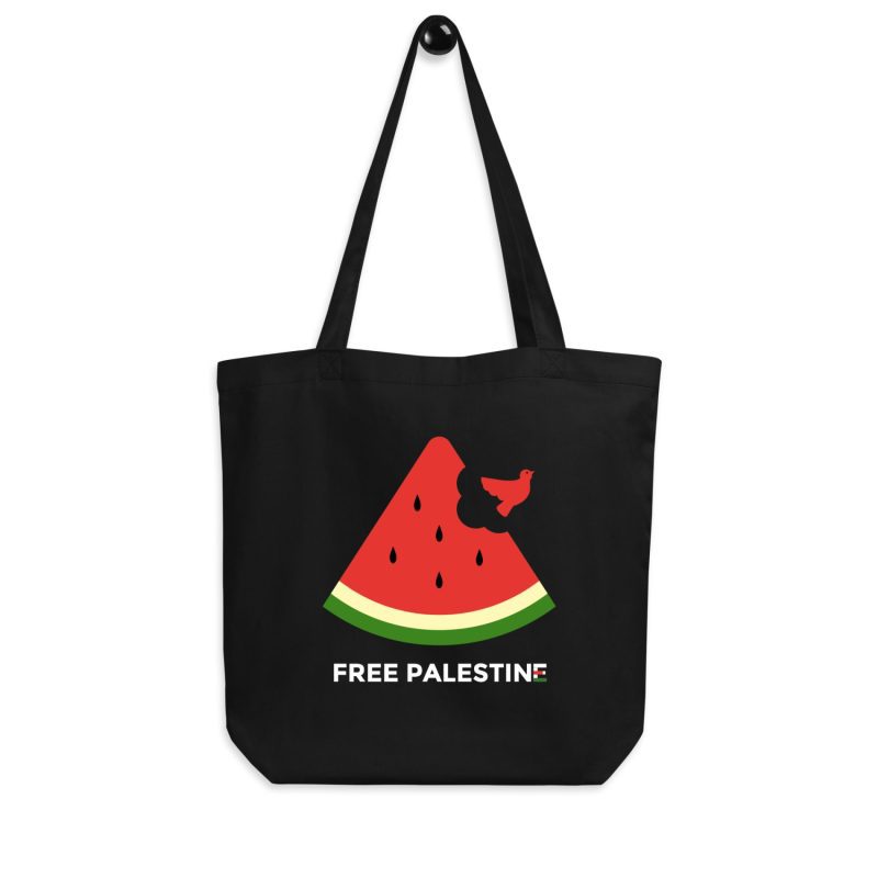 Free Palestine Watermelon Tote Bag