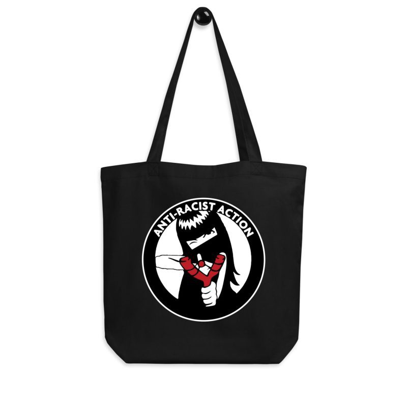 Anti-Racist Action Organic Tote Bag