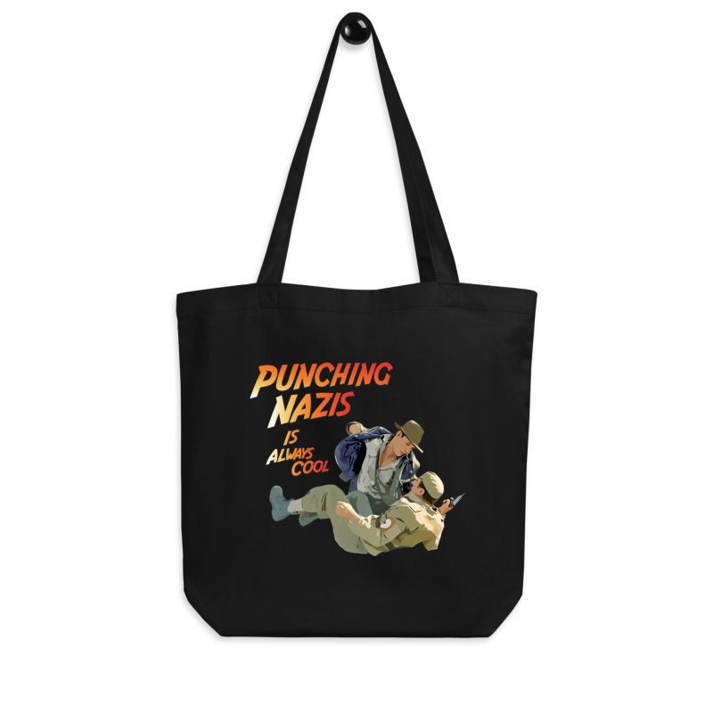 Punching Nazis Is Always Cool Organic Tote Bag