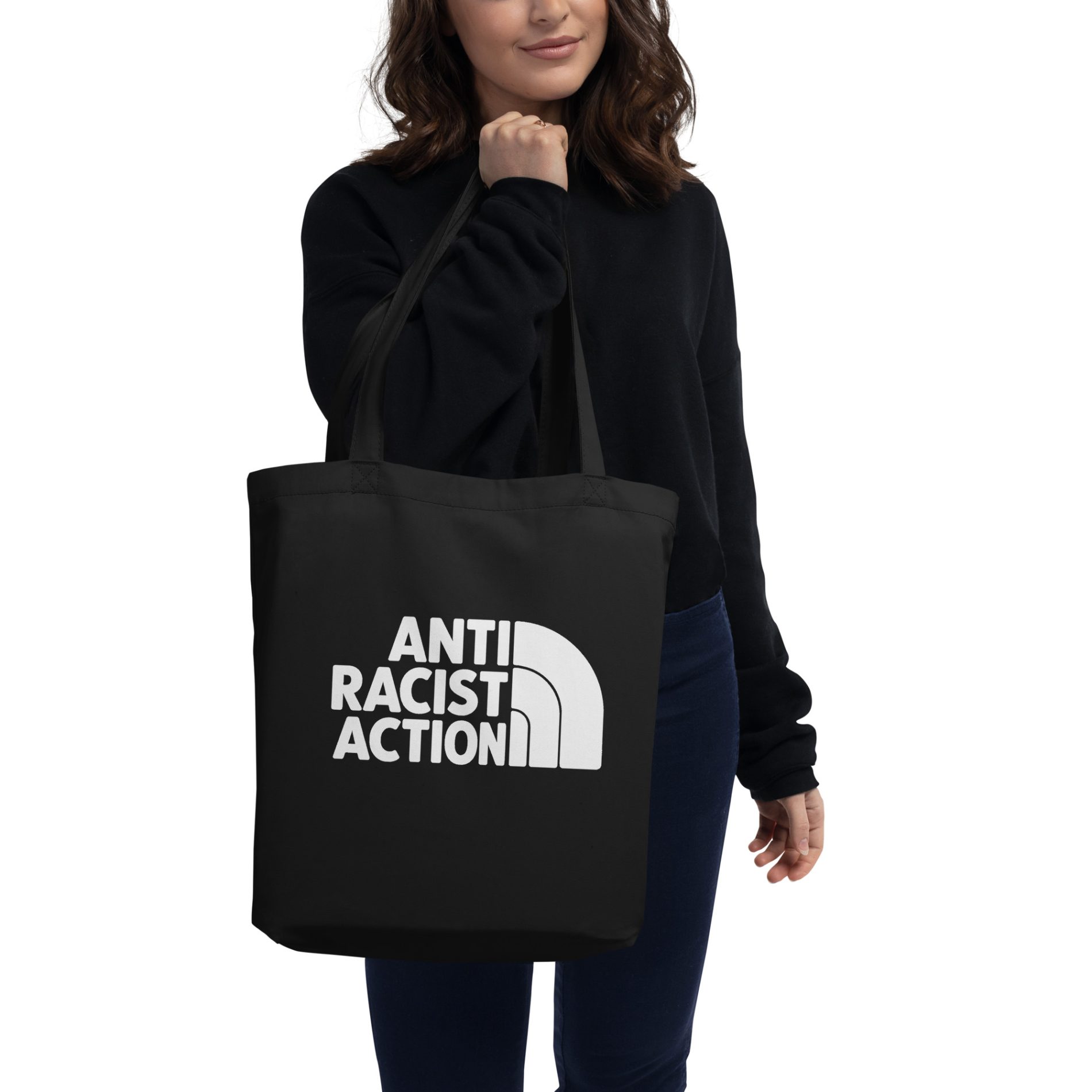 Antiracist Action Organic Tote Bag