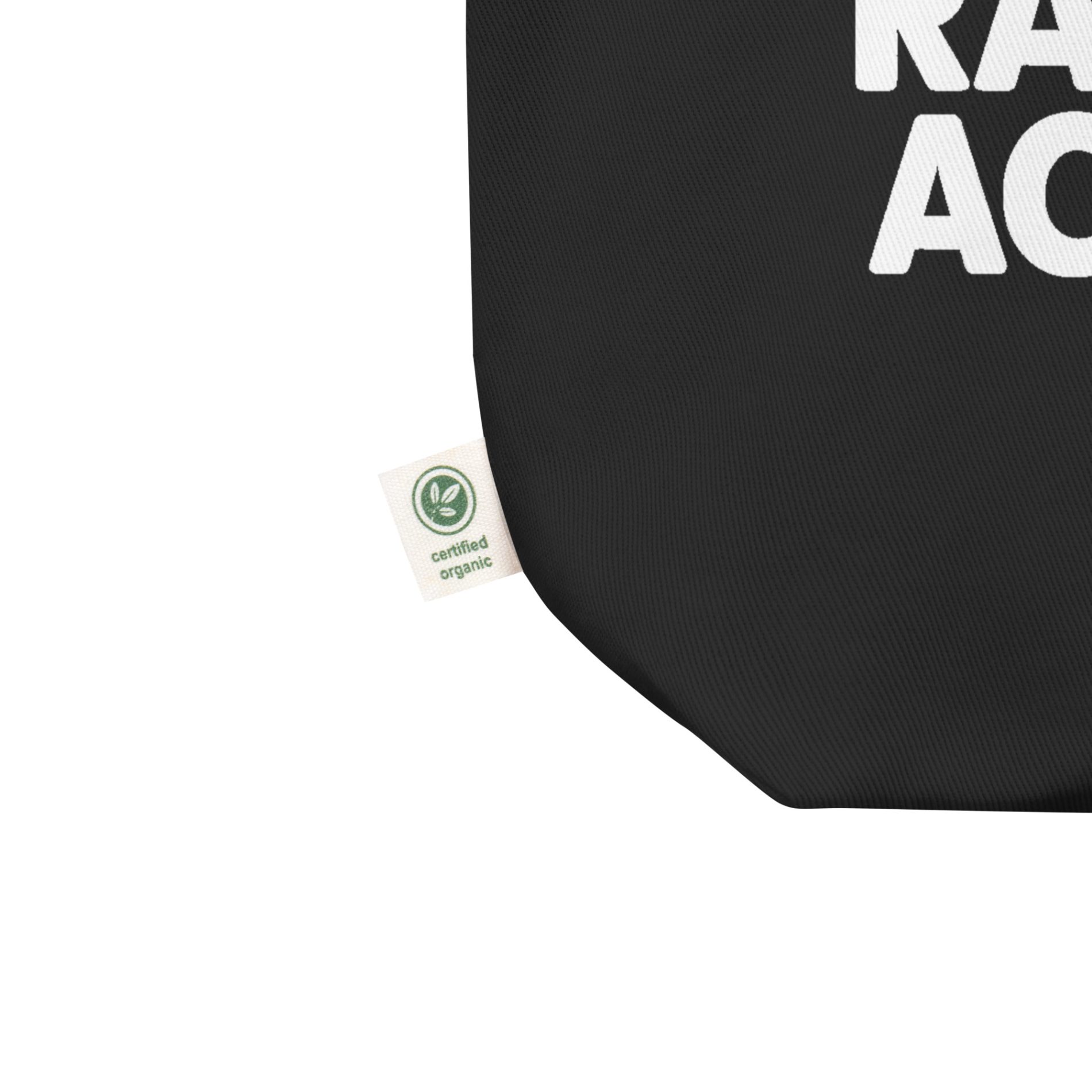 Antiracist Action Organic Tote Bag