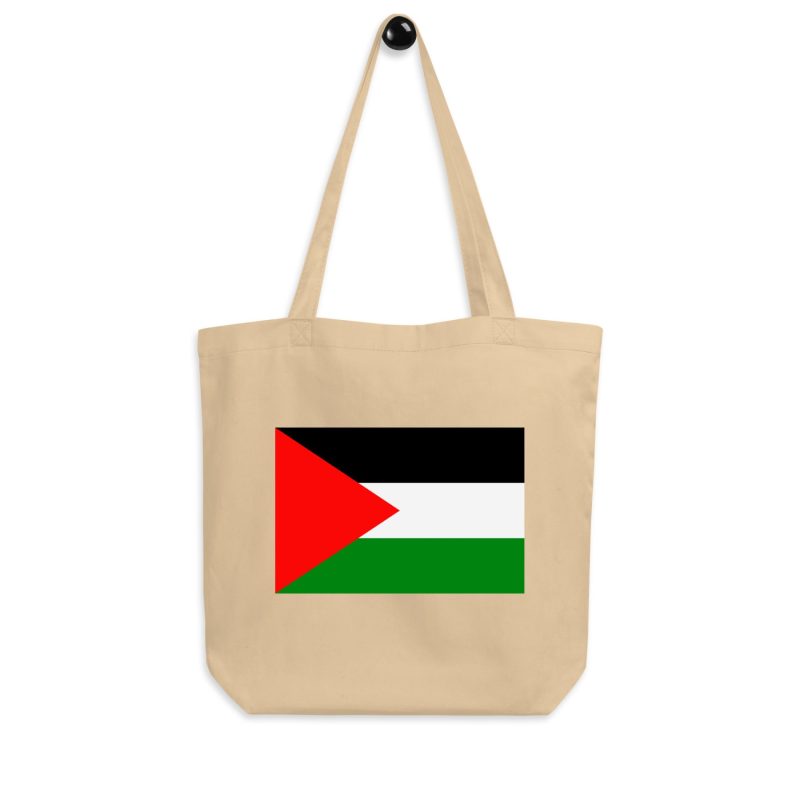 Palestine Flag Organic Tote Bag