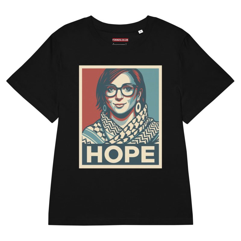 HOPE Francesca Albanese Women’s Organic T-shirt