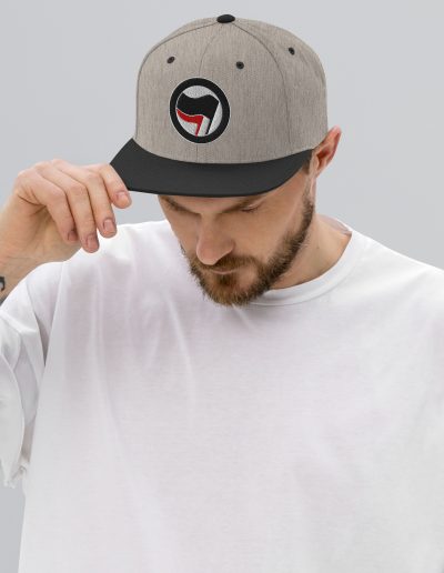 Antifascist Action Snapback Hat