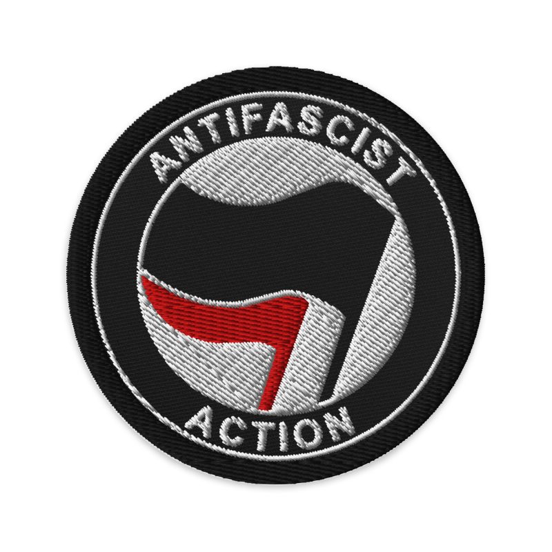 Antifascist Action Embroidered Patch