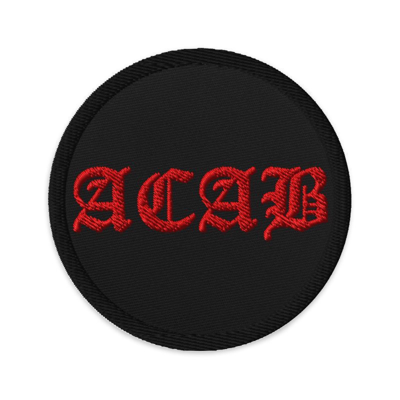 ACAB Embroidered Patch