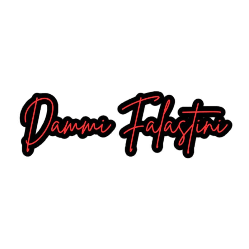 Dammi Falastini Kiss-Cut Stickers