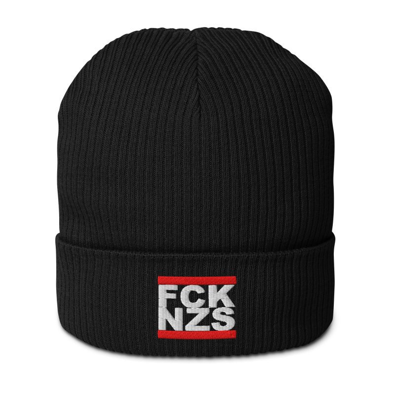FCK NZS Organic Ribbed Beanie