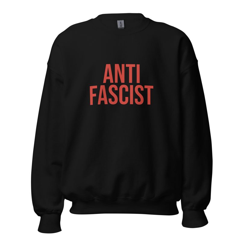 Antifascist Red Unisex Sweatshirt