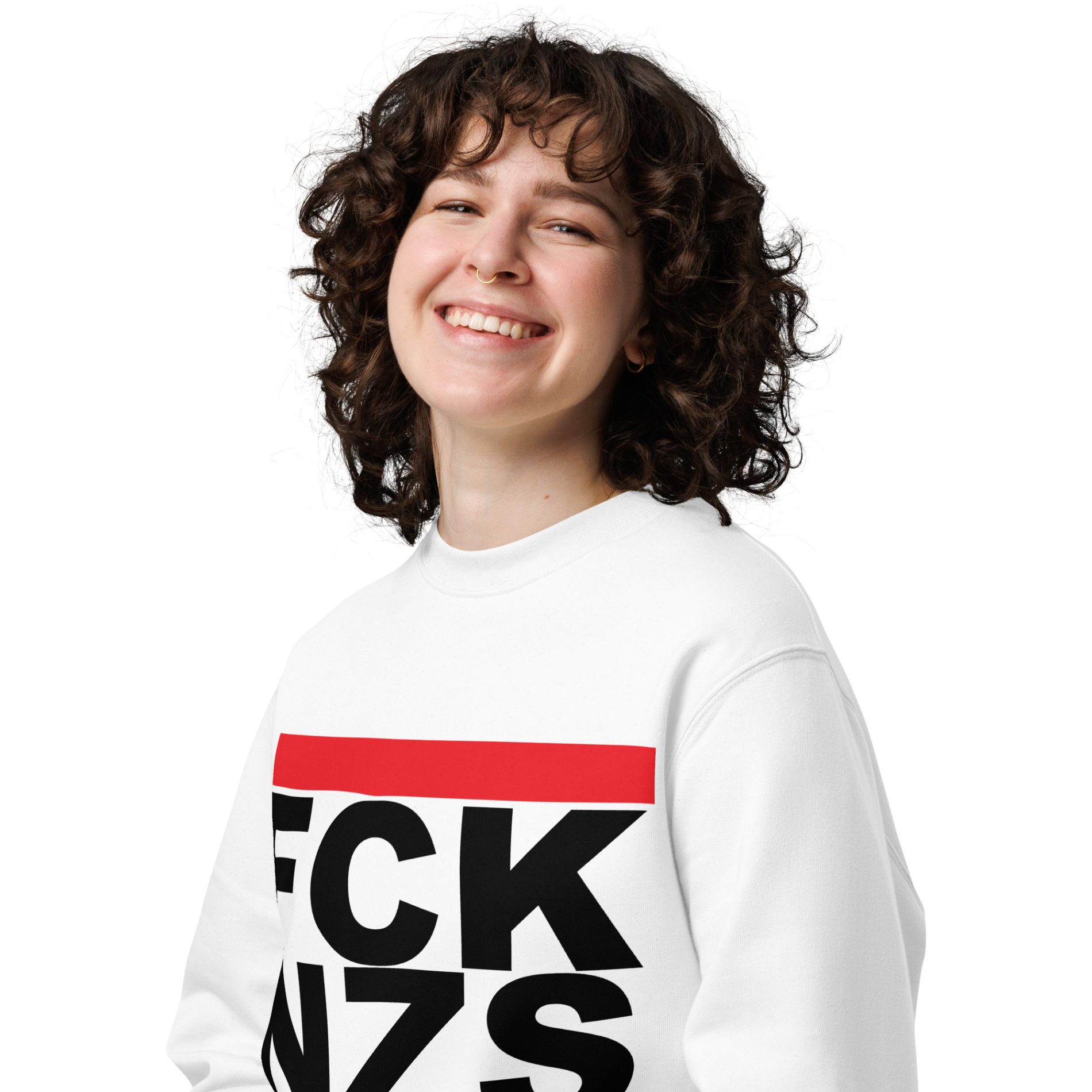 FCK NZS Unisex Organic Sweatshirt
