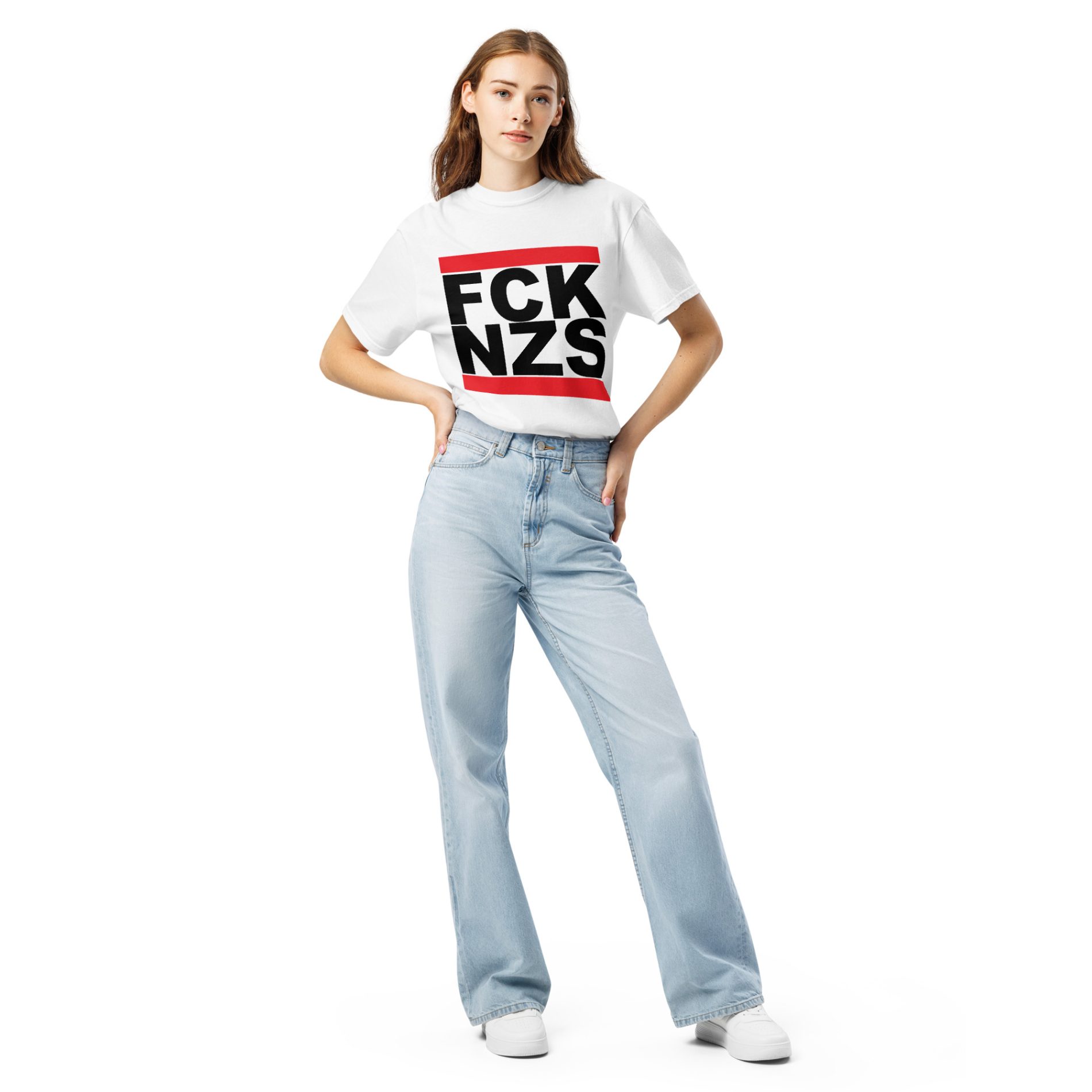 FCK NZS Unisex Heavyweight T-shirt
