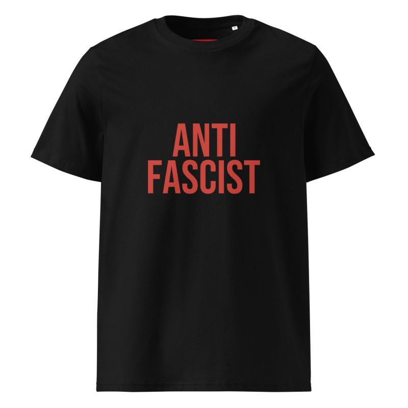 Antifascist Unisex Organic T-shirt