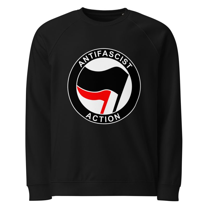 Antifascist Action Unisex Organic Sweatshirt