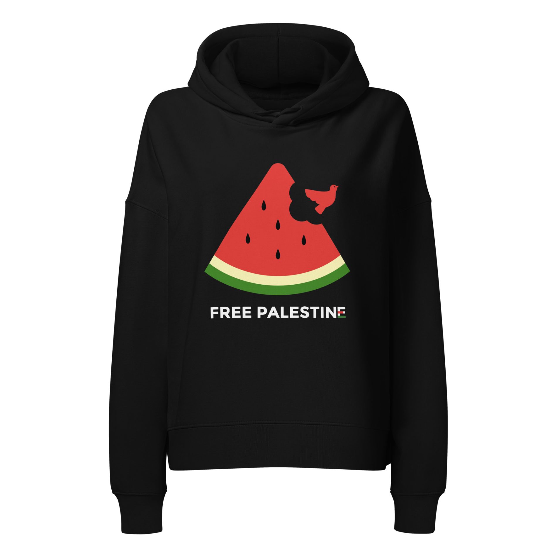 Free Palestine Watermelon Women’s Organic Hoodie