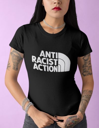 Antiracist Action Women’s Fitted T-Shirt