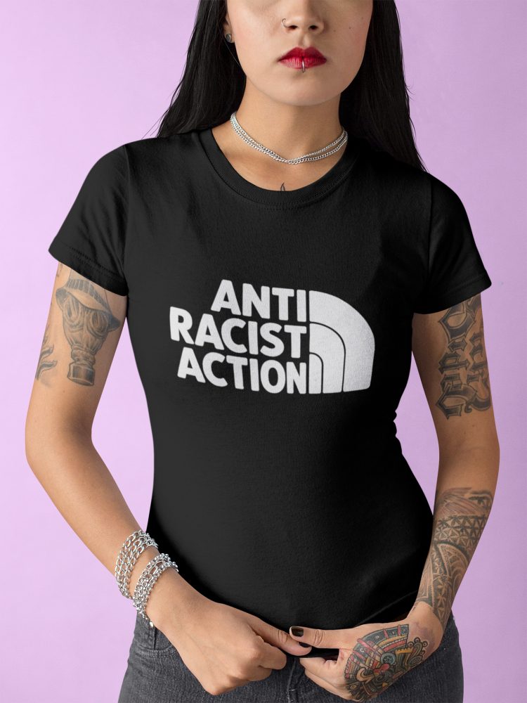Antiracist Action Women’s Fitted T-Shirt