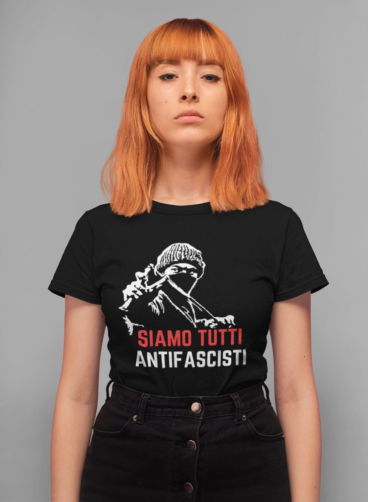 Siamo Tutti Antifascisti Women’s Fitted T-Shirt