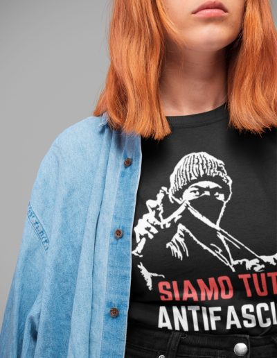Siamo Tutti Antifascisti Women’s Fitted T-Shirt