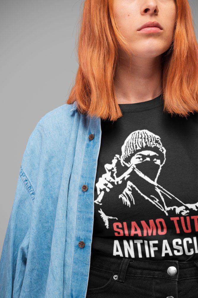 Siamo Tutti Antifascisti Women’s Fitted T-Shirt