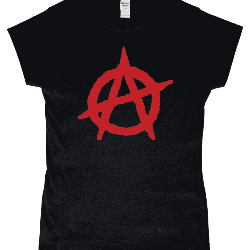 Anarchy Women’s Fitted T-Shirt
