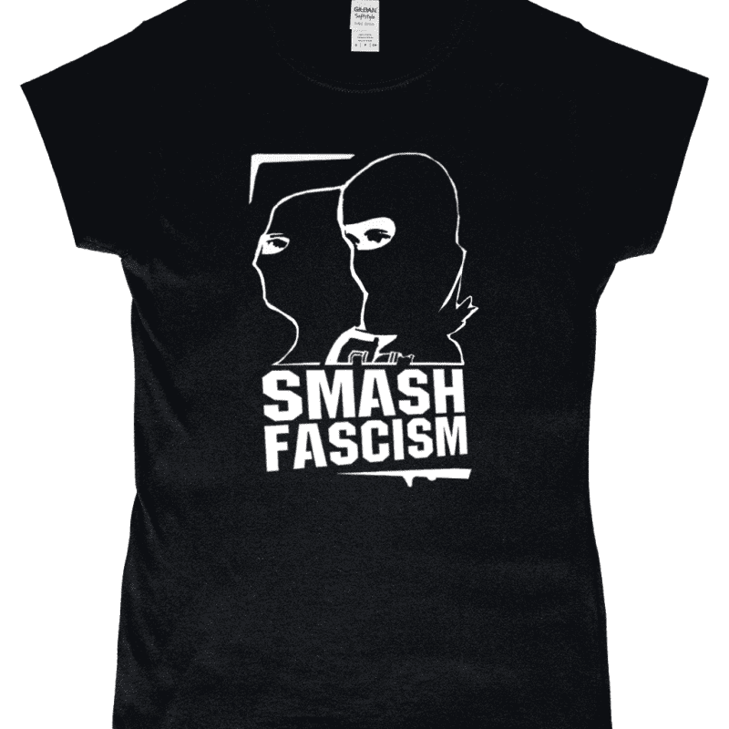 Smash Fascism Women’s Fitted T-Shirt